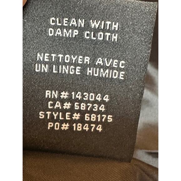 Bagatelle Black Faux Leather Jacket Moto Biker Soft Women’s Size Medium - Picture 8 of 8